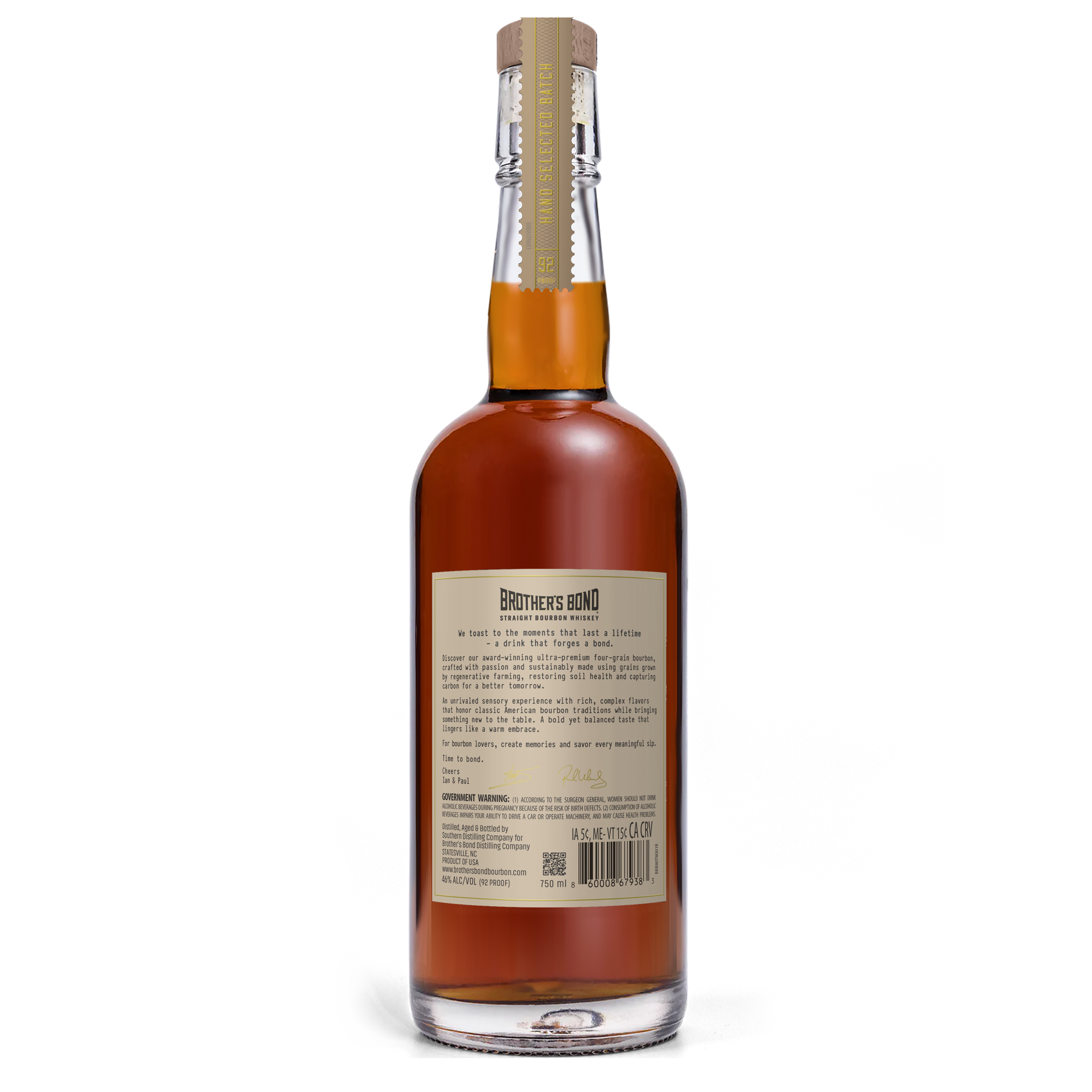 NEW - Brother's Bond® Regenerative Grain Bourbon