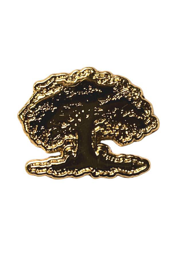 Limited Edition Gold Tree Pin & Bourbon Promo