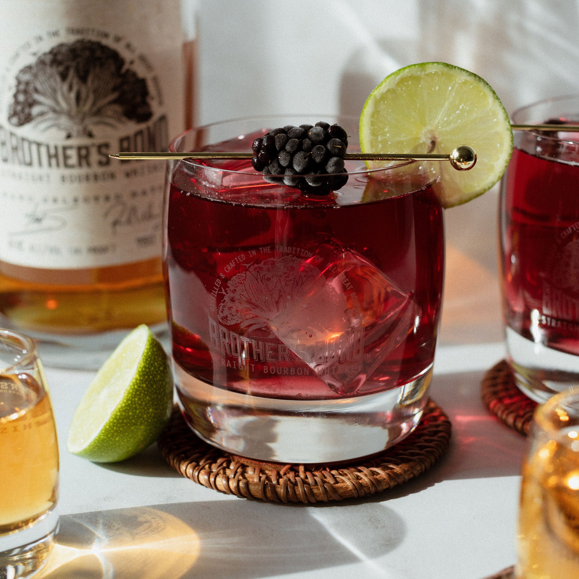 Blackberry Bourbon Fizz