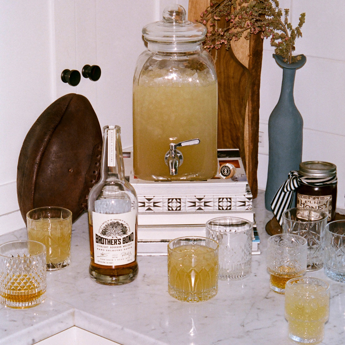 Touchdown Punch | Game Day Bourbon Cocktail Recipe | Brother's Bond