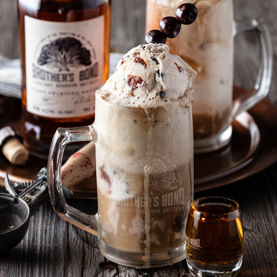 Cherry Cola Bourbon Float