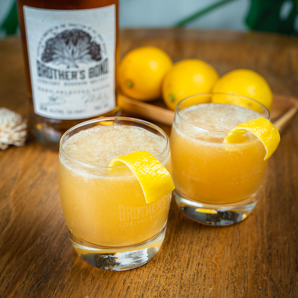 Elderflower Bourbon Sour